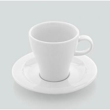 Порцеланова чашка с чинийка 160мл ГП-ACAPULCO-(ACP 160 CFT) - Gural Porselen