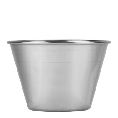 Иноксова чаша за крем карамел конус 250мл 9xh6см (13123) - Horecano