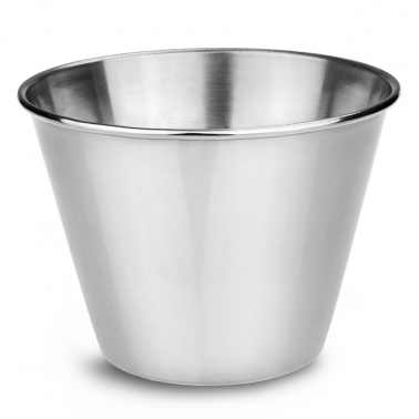 Иноксова чаша за  крем карамел конус 200мл. (8 х 4.8 см./ h 5.5) BR(21108) - Horecano