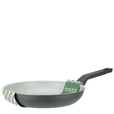 Алуминиев тиган с незалепващо покритие ф28x4,8см CERAMIC GRAY HOME-(DFF-SC06-28) - Horecano