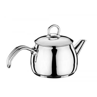 Иноксов чайник с метална дръжка ф12,5xh12см 1,5л Midi HR-HOME PERFECT-(4CYD025) - Hascevher