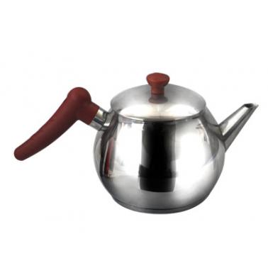 Иноксов чайник PERFECT 1.2л SMALL с пластмасова дръжка HR-(1903.166/4CYD018) - Hascevher 