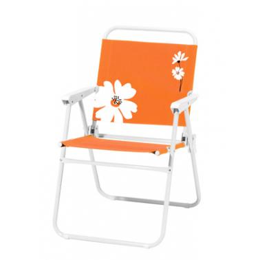 Туристически сгъваем стол, FLOWER 37, оранжев HG-40141B-ST - Horecano