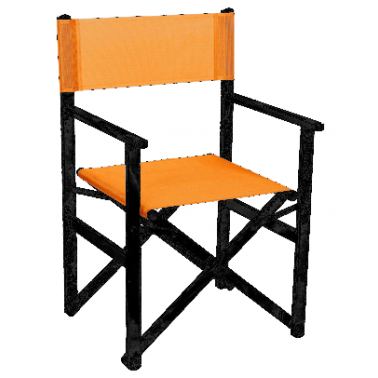 Алуминиев стол сгъваем оранжев HG-(40241TC)(режисьорски) - Horecano
