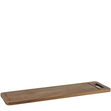 Дървена дъска за презентация махагон 58x17xh1,5см (232045-2) (HC-981731) - Horecano