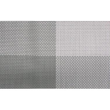 Подложка сиво/бяло 30х45см PVC  (4170) - Horecano