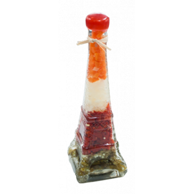 Стъклена бутилка за декорация 30см YX-1219 CN-(5236-4137) - Horecano