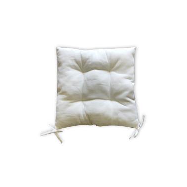 Текстилна възглавница 45x45см бяла CN-(6148 / 7817 / 6144) - Horecano