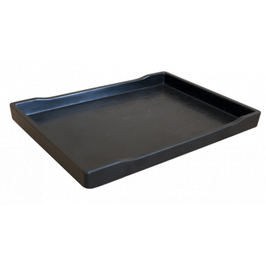 Пластмасова табла с борд 21,5х16х2,2см. черна (CJ1409 / A0129-1) - Horecano
