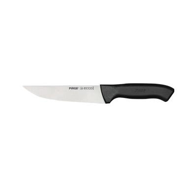 Нож за месо №2 от неръждаема стомана 16,5см черен PIRGE-ECCO-(38102)