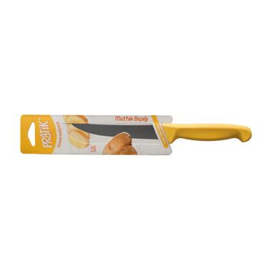 Нож за зеленчуци от неръждаема стомана  жълт 11см (43013) PIRGE-PRATIK 