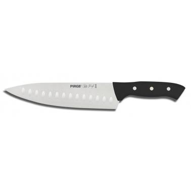 Нож сантоку  от неръждаема стомана (с червена /  черена дръжка)   21см (36165) PIRGE-PROFI  