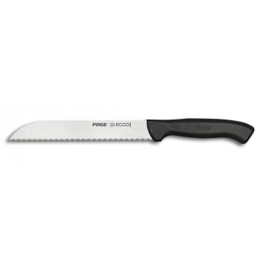 Нож за хляб от неръждаема стомана   черен 17,5см(38024) PIRGE-ECCO 