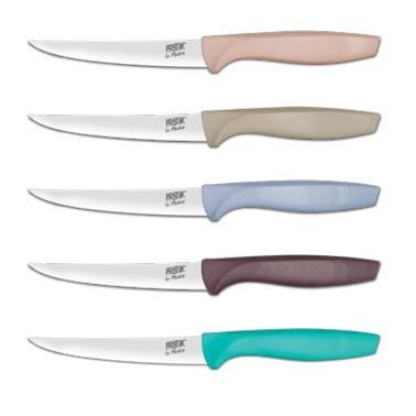 Нож за белене от неръждаема стомана 12см различни цветове (43213) PIRGE-PRATIK