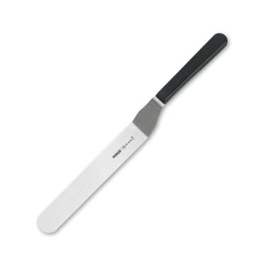 Шпатула с наклон 20см (палетен нож) черна PIRGE-CREME-(71204)