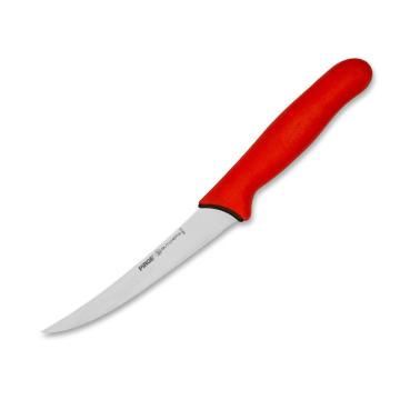 Нож за обезкостяване от неръждаема стомана 13см червен PIRGE-BUTCHER'S-(39713)