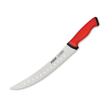 Нож за месо от неръждаема стомана 21см червен PIRGE-DUO-(34622)
