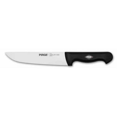 Нож за месо №3 от неръждаема стомана  черен 19см  (31023) PIRGE-PRO 2001 