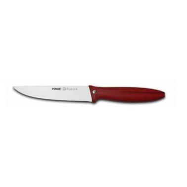  Нож универсален от неръждаема стомана  червен   12см    (48002) PIRGE-PURE LINE