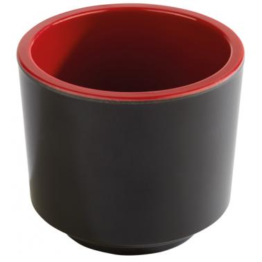 Меламинова купа Bento черно/червено  ф7,5см 130мл ASIA PLUS  - APS