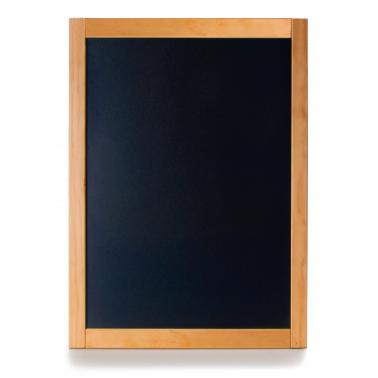 Дървена черна дъска за меню 50х80см, квадратна - Lacor