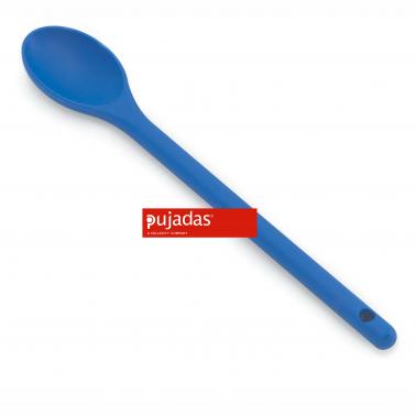 Пластмасова лъжица синя  30,5см до 205 градуса  - Pujadas