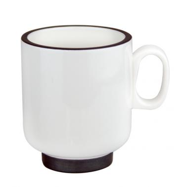 Порцеланова чаша MUG 400мл HELLA-WHITE-(HC-56443) - Horecano