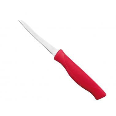 Нож за домати  от неръждаема стомана  червен 22см - Lacor