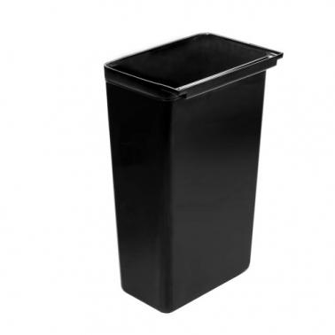 Пластмасово кошче за боклук, 33х284х56см, черно - Lacor