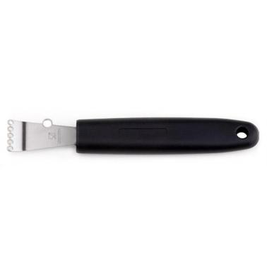 Нож пилер от неръждаема стомана с пластмасова дръжка 14,5см ORANGE - APS
