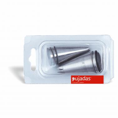 Иноксови накрайници за пош - комплект 6бр. №2 - Pujadas