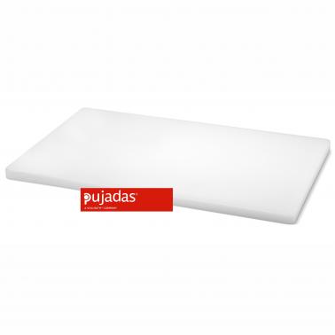 Полиетиленова дъска  за рязане бяла 60x40x2см  - Pujadas