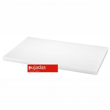 Полиетиленова дъска  за рязане бяла 60x40x2см   - Pujadas