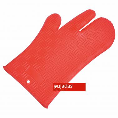 Силиконова ръкавица  червена  30см  - Pujadas