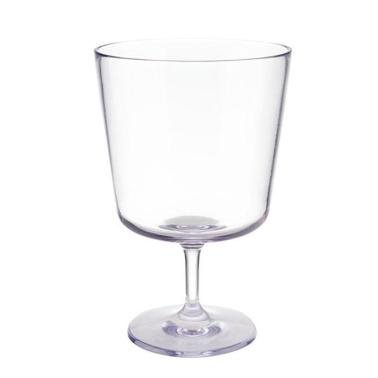 Чаша за коктейли и вино на столче, тритан, ф8,5см, h13,5см, 300мл, прозрачна, стакабъл, „BEACH“ - APS