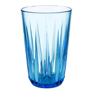 Чаша, тритан, ф8см, h12,5см, 300мл, синя, стакабъл, „CRYSTAL“ - APS
