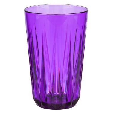 Чаша, тритан, ф8см, h12,5см, 300мл, лилава, стакабъл, „CRYSTAL“ - APS