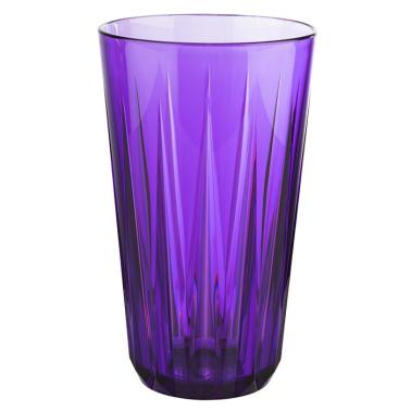 Чаша, тритан, ф9см, h15,5см, 500мл, лилава, стакабъл, „CRYSTAL“ - APS