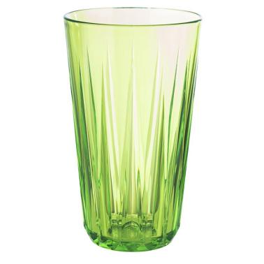 Чаша, тритан, ф9см, h15,5см, 500мл, зелена, стакабъл, „CRYSTAL“ - APS