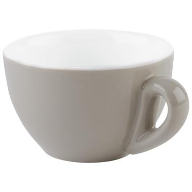 Порцеланова чаша за кафе, ф9,5см, h6см, 200мл, сива, стакабъл, „SNUG“ – APS