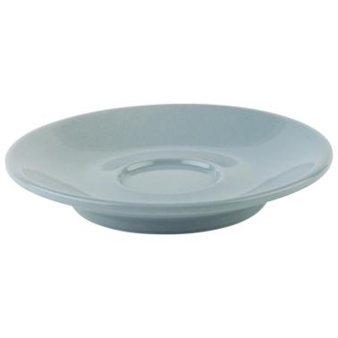 Порцеланова подложна чинийка за чаша за капучино, ф11,5см, h2см, синя, стакабъл, „SNUG“ – APS