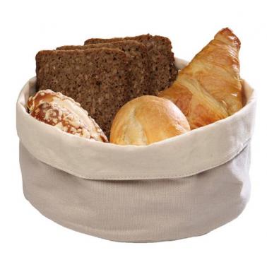 Памучна кошница за хляб ф17см, h8см - APS