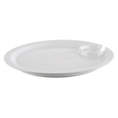 Меламинова чиния с поставка за чаша ф19см  COCTAIL - APS