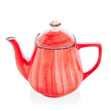 Порцеланов чайник 750мл  RED (NBNMRS02DM50KMZ)ГП  - Gural Porselen
