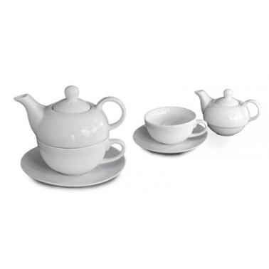 Порцеланов чайник с чаша за чай комплект (SJ0343536/SJ0333435)КП - Китайски порцелан