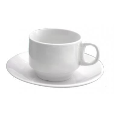Порцеланова чаша с чинийка 90мл (11057)ZD - Китайски порцелан