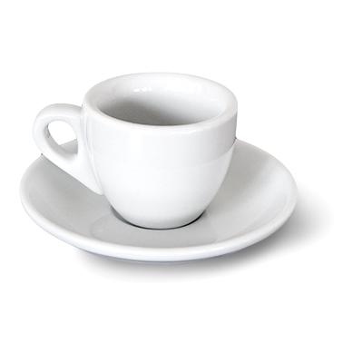 Порцеланова чаша с чинийка 90мл  (1132)ZD - Китайски порцелан