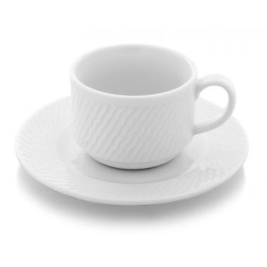 Порцеланова чаша с чинийка за кафе 90мл  PANAMA (PAN 290 KFT)ГП  - Gural Porselen