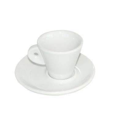 Порцеланова чаша за кафе с чинийка TRENDY (08-615)КП - Китайски порцелан