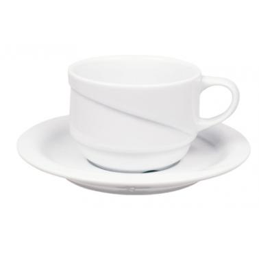 Порцеланова чаша с чинийка 170мл X-TANBUL (XT 02 3C) ГП  - Gural Porselen